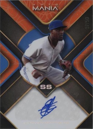 2023 Wild Card Auto Mania - Estiven Machado #AM-TH16