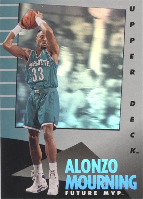 Upper Deck 1993 - Alonzo Mourning #34