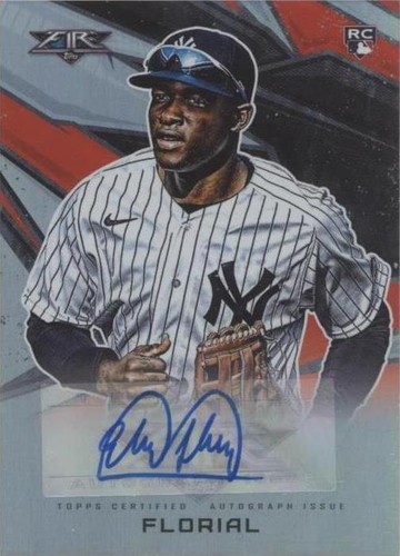 2021 Topps Fire - Estevan Florial #AV-EF