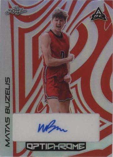 2022-23 Leaf Optichrome - Matas Buzelis #BA-MB1