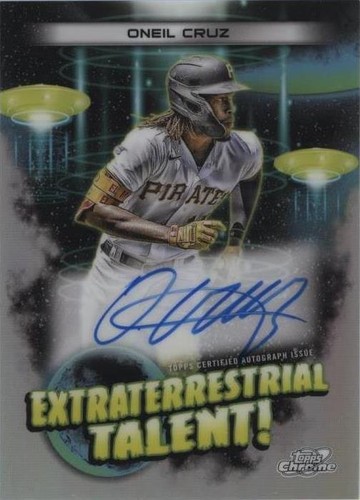 Oneil Cruz Father's Day 2023 Topps Commemorative Team Patch