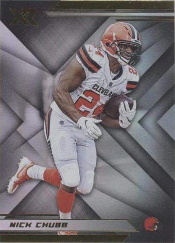 2019 Panini XR Nick Chubb #55