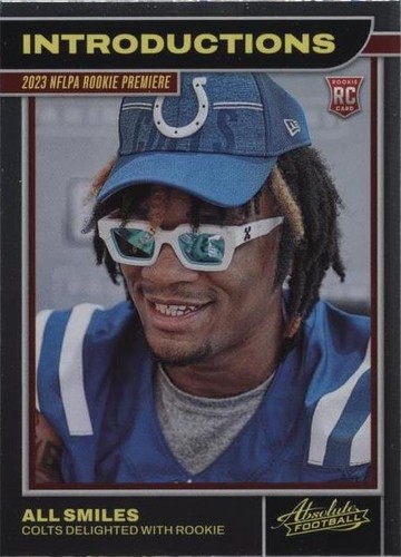 ANTHONY RICHARDSON 2023 Panini Contenders Rookie Stallions