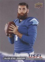 2023 Upper Deck USFL Preview Mcleod Bethel-Thompson #14