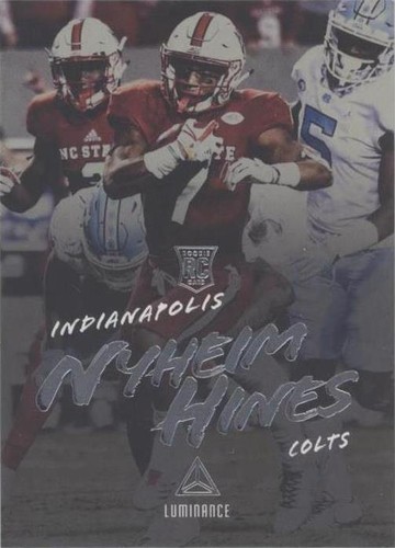 2018 Panini Luminance Nyheim Hines #176