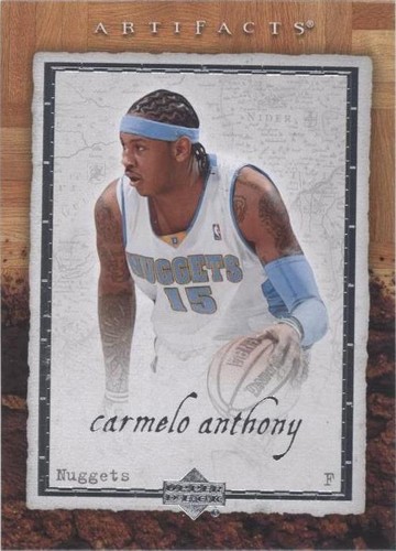 2007-08 Upper Deck Artifacts - Carmelo Anthony #22
