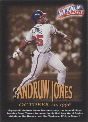 1997-98 Fleer Million Dollar Moments - Andruw Jones #26