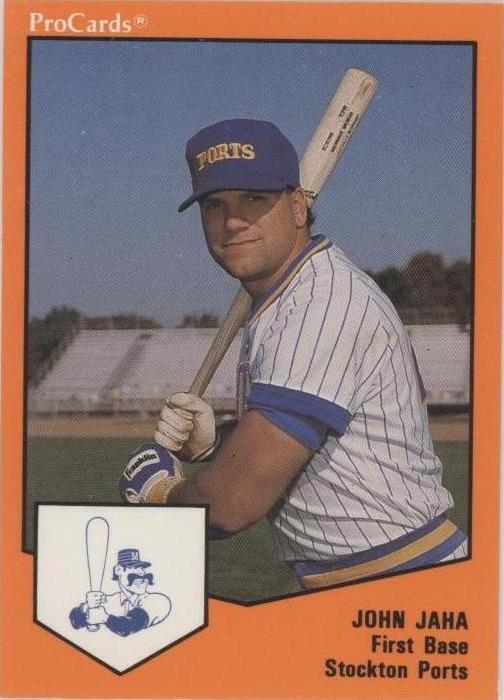 Juegos de equipos de ligas menores ProCards 1989 - John Jaha #380