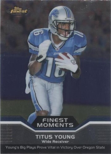 2011 Topps Finest Titus Young #FM-TY