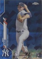 2020 Topps Chrome Update Series Sapphire Edition - Mike King #U-293