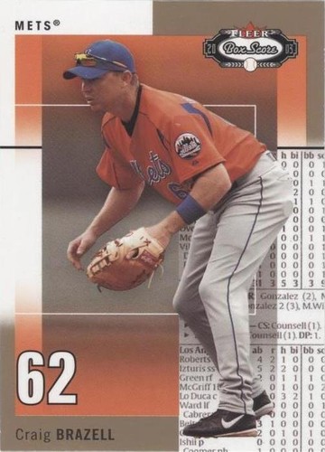 2003 Fleer Box Score - Craig Brazell #115