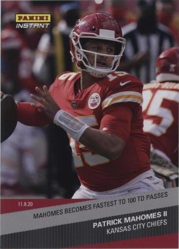 2020 Panini Instant NFL Patrick Mahomes II #107