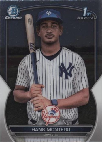 2023 Bowman Chrome - Hans Montero #BCP-173
