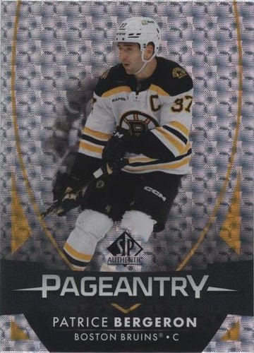 2023-24 Sp Authentic - Patrice Bergeron #P-56