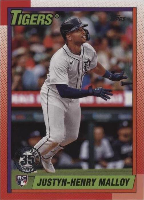 2025 Topps Series 1 - Justyn-Henry Malloy #T90-22