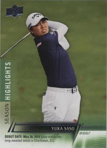 2024 Upper Deck - Yuka Saso #55