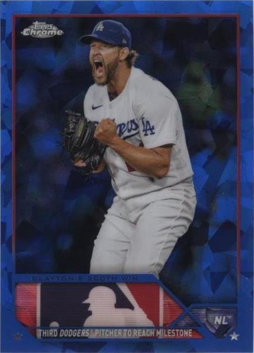 2023 Topps Chrome Update Series Sapphire Edition - Clayton Kershaw #USCS202