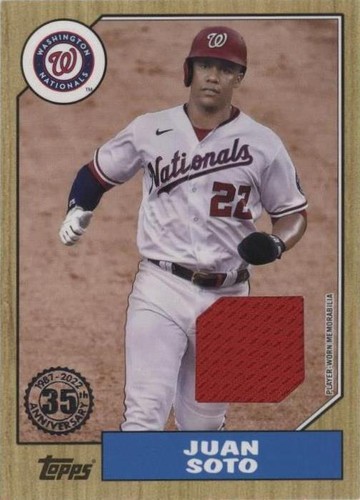 2022 Topps Series 1 - Juan Soto #87R-JS