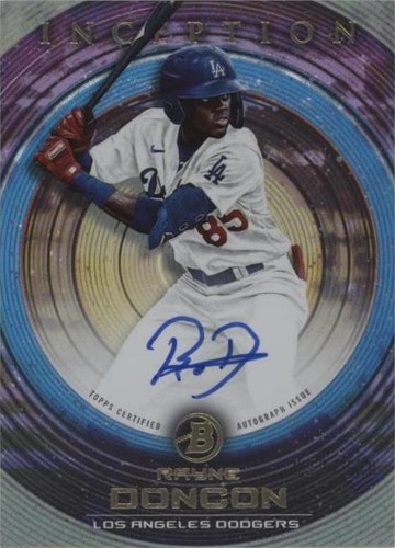2022 Bowman Inception - Rayne Doncon #PA-RDN