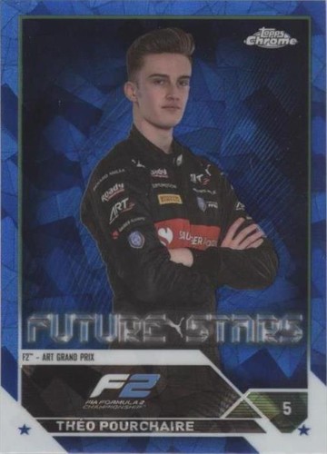2023 Topps Chrome Sapphire Edition Formula 1 - Theo Pourchaire #78
