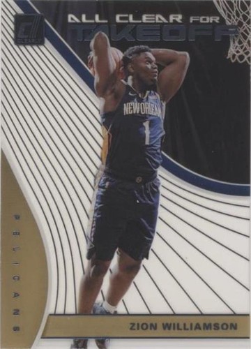 2019-20 Panini Clearly Donruss - Zion Williamson #9