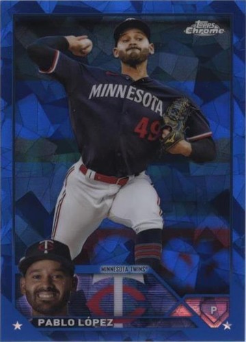 2023 Topps Chrome Update Series Sapphire Edition - Pablo Lopez #USCS117