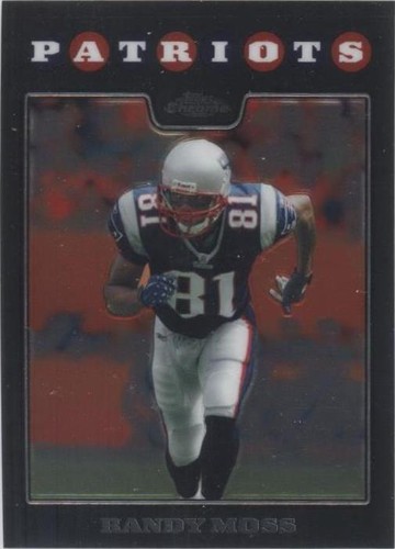 2008 Topps Chrome Randy Moss #TC74