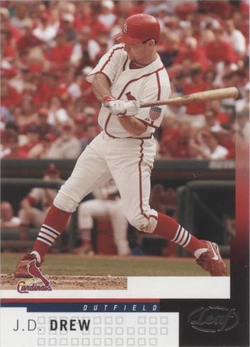 2004 Leaf - J.D. Drew #183