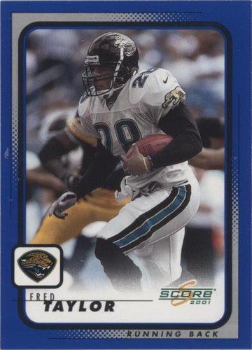 2001 Score Fred Taylor #90