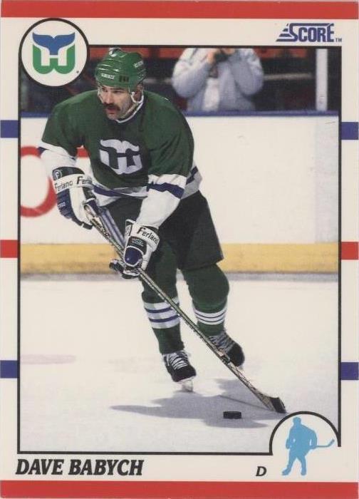 1990-91 Score - Dave Babych #172