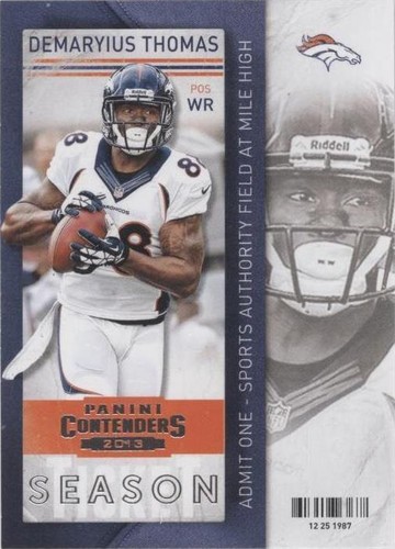 2013 Panini Contenders Demaryius Thomas #15
