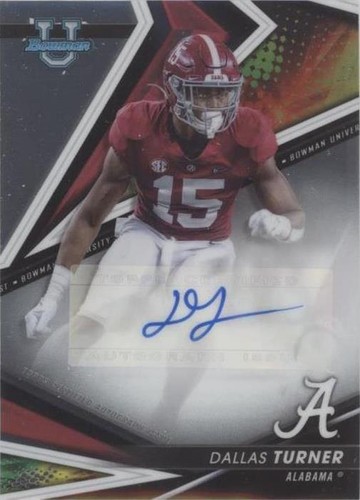 2022-23 Bowman's Best University Dallas Turner #BA-DT