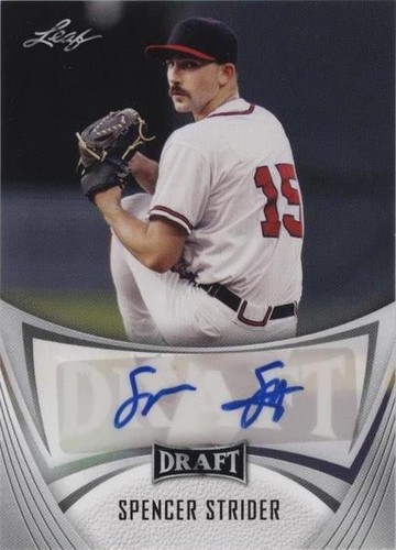 2021 Leaf Draft - Spencer Strider #BA-SS1