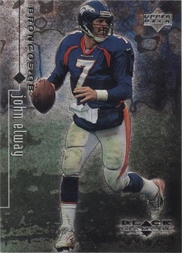 1998 Upper Deck Black Diamond Rookie Edition John Elway #25