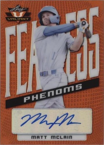 2021 Leaf Valiant - Matt McLain #FP-MM2