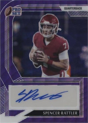 2022 Leaf Pro Set Metal Spencer Rattler #PA-SR1