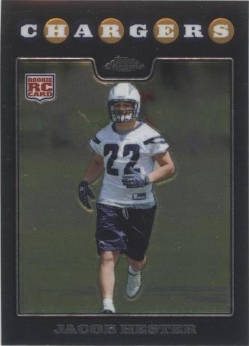 2008 Topps Chrome Jacob Hester #TC227