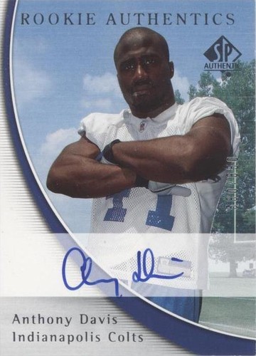 2005 SP Authentic Anthony Davis #182