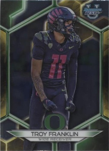2023 Bowman's Best University Troy Franklin #92