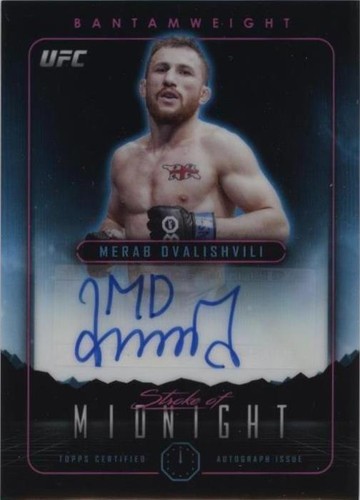 2024 Topps Midnight UFC - Merab Dvalishvili #SMA-MDI