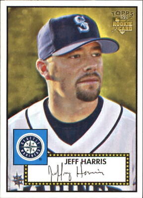 2006 (MARINERS) Topps '52 #250 Jeff Harris Rookie Baseball Card. rookie card picture