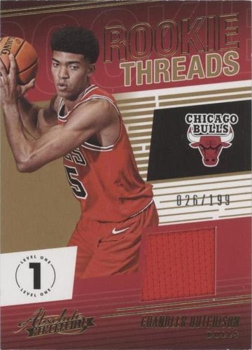 2018-19 Panini Absolute Memorabilia - Chandler Hutchison #RT-CHS