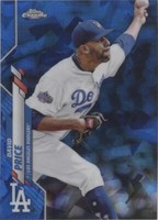 2020 Topps Chrome Update Series Sapphire Edition - David Price #U-100