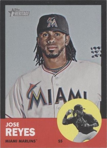 2012 Topps Heritage - Jose Reyes #HP18