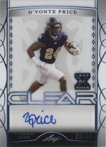 2022 Leaf Trinity D'Vonte Price #CA-DP2
