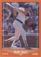 1988 Score Rookies & Traded - Mark Grace #80T