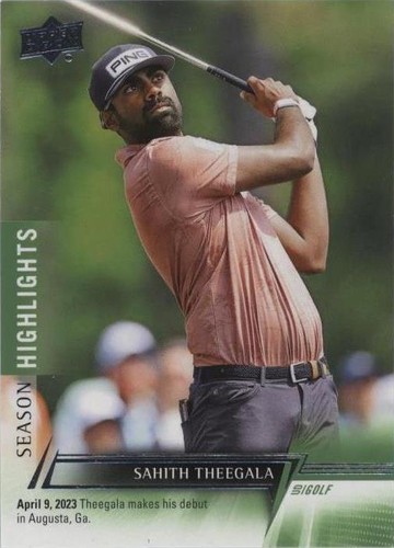 2024 Upper Deck - Sahith Theegala #95