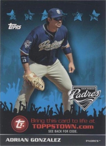 2009 Topps - Adrian Gonzalez #TTT58