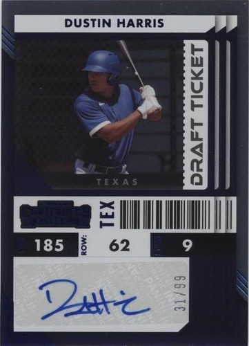 2022 Panini Chronicles - Dustin Harris #PT-DH