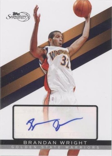 2008-09 Topps Signature - Brandan Wright #TSA-BW